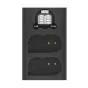 Kameras bateriju lādētāji - Newell DL-USB-C dual channel charger for DMW-BLK22 battery - perc šodien veikalā un ar piegādi