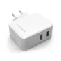 Viedtālruņiem - Ravpower RP-PC006 USB 30W Quick Charge 3.0 White - ātri pasūtīt no ražotāja