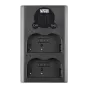 Kameras bateriju lādētāji - Newell DL-USB-C dual channel charger for EN-EL3e - ātri pasūtīt no ražotāja