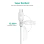 Kabeļi - RAVPower Micro USB Cable Sync and Charge 0,9m white - ātri pasūtīt no ražotāja