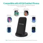 Kameras bateriju lādētāji - RAVPower Qi Wireless Charging Stand RP-PC013 10 W - ātri pasūtīt no ražotāja