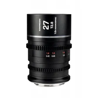 CINEMA Video objektīvi - Venus Optics Laowa Nanomorph 27mm T2.8 1.5X S35 Silver lens for Sony E - ātri pasūtīt no ražotāja