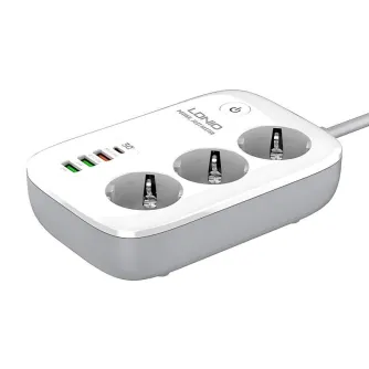 Kameras bateriju lādētāji - Ldnio SEW3452 power strip with USB charger and WiFi module - ātri pasūtīt no ražotāja