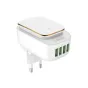 Ldnio A4405 USB charger - 4x USB with LED USB night light