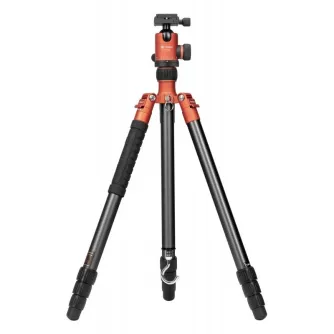 Foto statīvi - Fotopro X-go Predator tripod with ball head FPH-62Q - orange - ātri pasūtīt no ražotāja