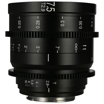 Venus Optics Laowa 7.5mm T2.9 Cine Zero-D S35 lens for Fujifilm X
