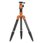 Foto statīvi - Fotopro X-go Gecko tripod with ball head FPH-42Q - orange - ātri pasūtīt no ražotāja