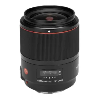 Objektīvi - Lens Yongnuo YN 35mm f/1.4 DF UWM for Canon EF - ātri pasūtīt no ražotāja