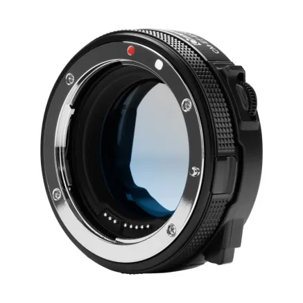 Commlite bayonet adaptor CM-EF-EOSR VCPL - Canon EF / Canon RF with polarizing filter