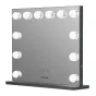 Make-up spoguļi - Humanas HS-HM02 make-up mirror with LED lighting - black - ātri pasūtīt no ražotāja