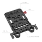 V-Mount Baterijas - SMALLRIG 3016 BATTERY PLATE V-MOUNT W ROD CLAMP 3016 - ātri pasūtīt no ražotāja