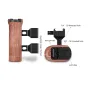 Rigu aksesuāri - SmallRig 2187 Side Handle Wooden Nato - ātri pasūtīt no ražotāja