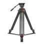 Caruba Videostar 188 Pro Videostatief + vloeistof gedempte kop en Spreader