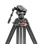 Sortimenta jaunumi - Caruba Videostar 188 Pro Videostatief + vloeistof gedempte kop en Spreader - ātri pasūtīt no ražotāja
