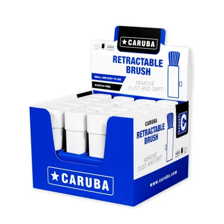 Caruba Cleaning Brush (24 stuks in counter display) CRB2 1