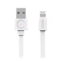 AC adapteri, strāvas vadi - Allocacoc USB kabelis Lightning Basic White - ātri pasūtīt no ražotāja