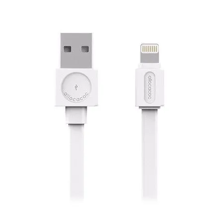 Allocacoc USBcable | Lightning Basic Wit 10451WT/LGHTBC