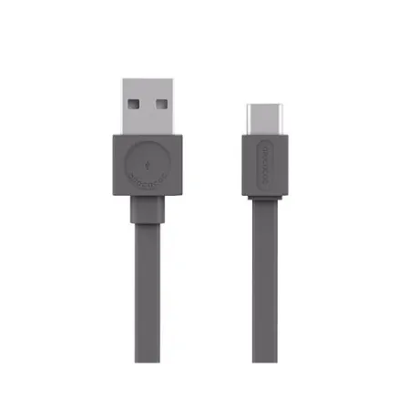 Allocacoc USBcable | USB C Basic Grijs 10453GY/USBCBC
