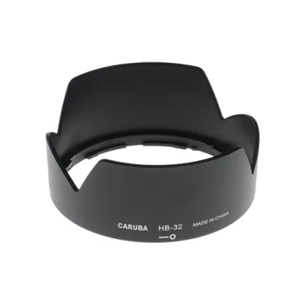 Caruba HB-32 Black Sun Hood for Nikon Lenses