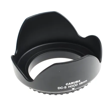 Caruba Universele Wide Zonnekap 58mm SH U58