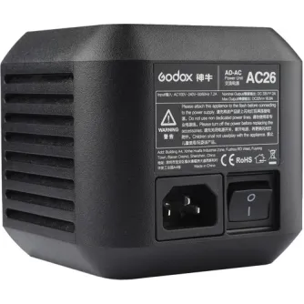 Sortimenta jaunumi - Godox AD600PRO AC Power Adapter - ātri pasūtīt no ražotāja
