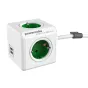 Allocacoc PowerCube Extended USB Groen 1,5m Kabel 1402GN/DEEUPC