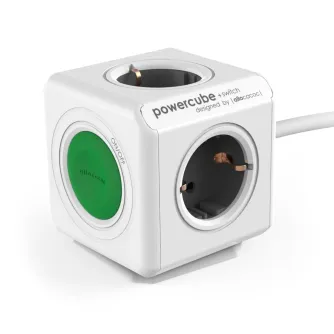 AC adapteri, strāvas vadi - Allocacoc PowerCube Extended Switch DE - ātri pasūtīt no ražotāja