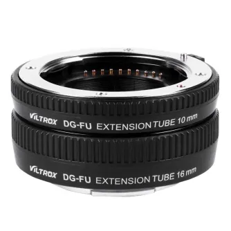 Sortimenta jaunumi - Viltrox DG-FU (10mm/16mm) Automatic Extension Tube - Fuji X - ātri pasūtīt no ražotāja