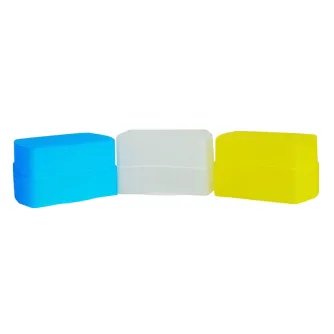 Piederumi kameru zibspuldzēm - JJC Flash Bounce Canon 380EX - Normal, Gold & Blue - ātri pasūtīt no ražotāja