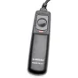 Caruba juosčiai remote kontrola Sony Type-1 (RM-L1AM) su 1 m kable, dairesnį mygtuku ir raudoną žymusą, tinkama triukšnėse fotografijos.