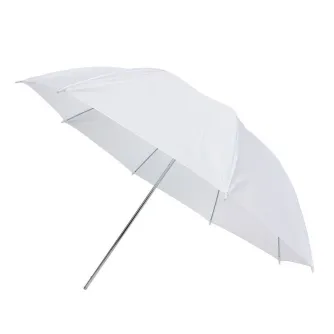 Umbrellas - Caruba Flash Umbrella Transparent White 109 cm - quick order from manufacturer