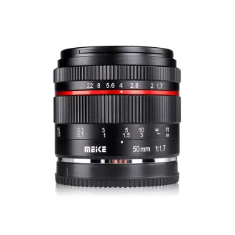 Objektīvi - Meike MK-50mm F1.7 Nikon 1-mount - ātri pasūtīt no ražotāja
