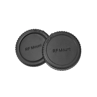 Camera Protectors - Caruba Rear Lens and Body Cap for Canon EOS R - buy today in Master Foto store and with delivery