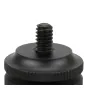 Sortimenta jaunumi - Caruba Hot Shoe Adapter - Universal Hot Shoe -> 1/4" Male Screw Thread (with Spacer) Black - ātri pasūtīt no ražotāja