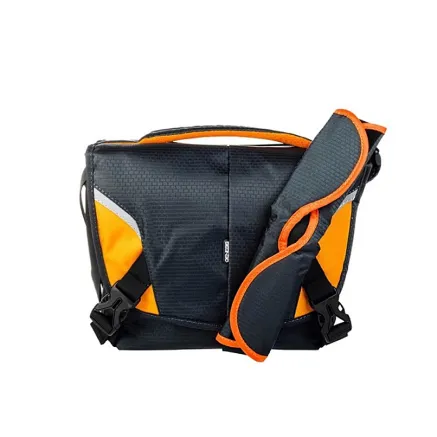 Genesis Boston Graphite Camera Bag D131272 - Adjustable strap, compartments.