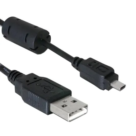 Caruba USB 2.0 A Male - Mini Male 8-pin (UC-E6 for Nikon) 1 meter