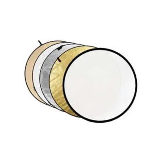 Saliekamie atstarotāji - Caruba 5-in-1 Gold, Silver, Sunyellow, White, Transparent - 107cm - perc šodien veikalā un ar piegādi