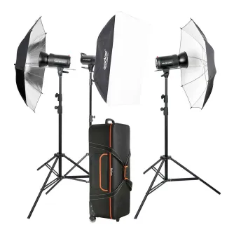 Studijas zibspuldžu komplekti - Godox SKII300 Studio Flash Kit 300-D - ātri pasūtīt no ražotāja
