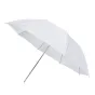 Caruba Flitsparaplu Transparant Wit 100cm