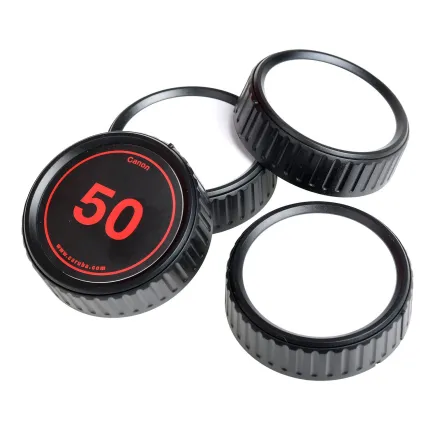 Caruba Writable Rear Lens Cap Kit Canon (4 stuks) WBL C2