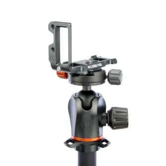Statīvu aksesuāri - 3 Legged Thing Zayla Dedicated L Bracket Grijs - for Nikon Z50 - PEAK DESIGN & ARCA Compatible - ātri pasūtīt no ražotāja