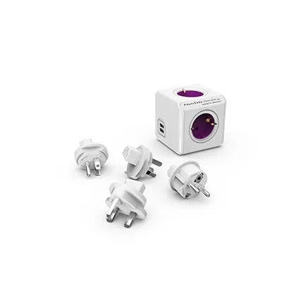 Allocacoc PowerCube ReWirable USB + 3x Plug 1811/DERU3P