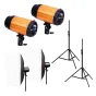 Studijas zibspuldžu komplekti - Godox Mini Pioneer 250 Watt Softbox Duo Kit - ātri pasūtīt no ražotāja