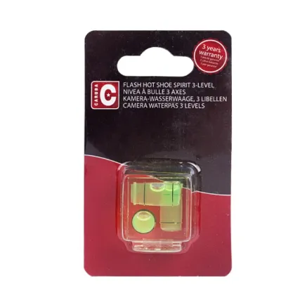 Caruba Waterpas 3 way (voor hotshoe / kubus) CA WP3