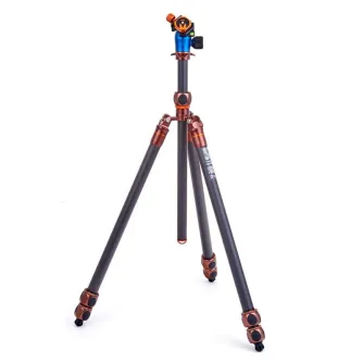 Foto statīvi - 3 Legged Thing Pro 2.0 Winston Carbon statīvs un AirHed Pro Bronze WINSTONKIT2 - ātri pasūtīt no ražotāja