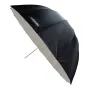 Caruba Flits Paraplu Parabolic 165cm (Diep Wit / Zwart) FLU 3