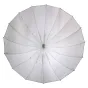 Foto lietussargi - Caruba Flash Umbrella Parabolic - 165cm (Deep White / Black) - ātri pasūtīt no ražotāja