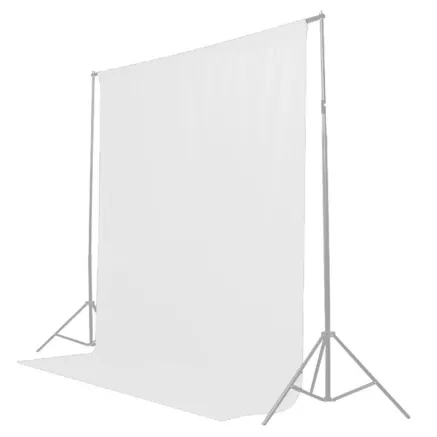 Caruba Achtergronddoek 3x6m Wit CBG 1W