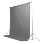 Sortimenta jaunumi - Caruba Background Cloth 3x6m Grey - ātri pasūtīt no ražotāja