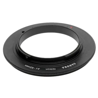 Objektīvu adapteri - Caruba Reverse Ring Nikon AI - 62mm - ātri pasūtīt no ražotāja